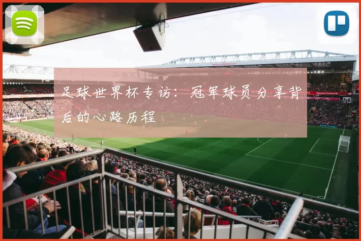 足球世界杯专访:冠军球员分享背后的心路历程